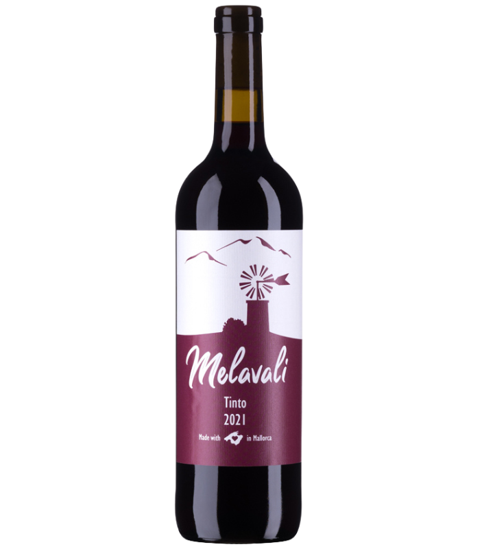 Vino de la Isla Melavali Tinto 2021 Wein Mallorca